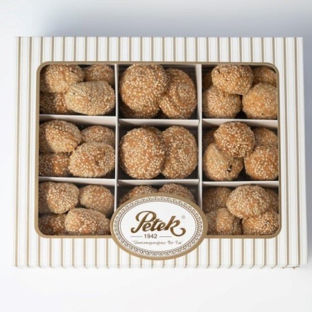 9 Gözlü Karışık Kömbe Kutu (1100 gr)